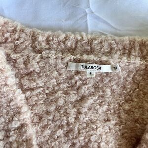 Tularosa Soft Blush Teddy Jacket